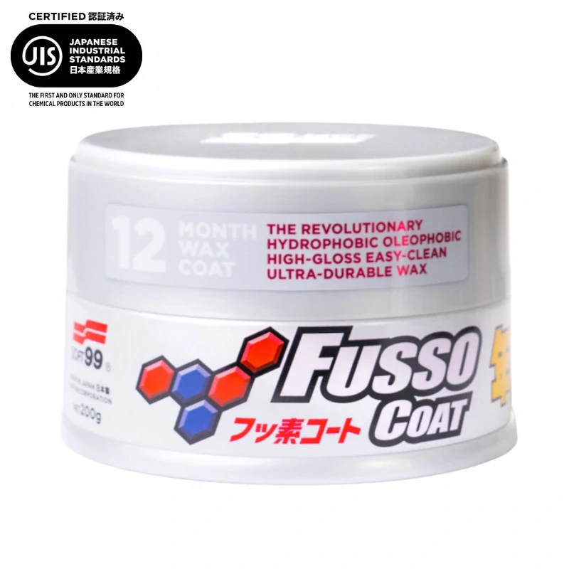 SOFT99 Fusso Coat 12 Months Wax Light 200g - vosk