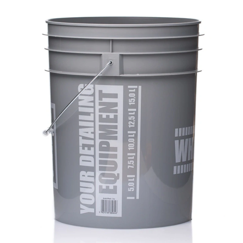 WORK STUFF Bucket Wheels Grey - vedro