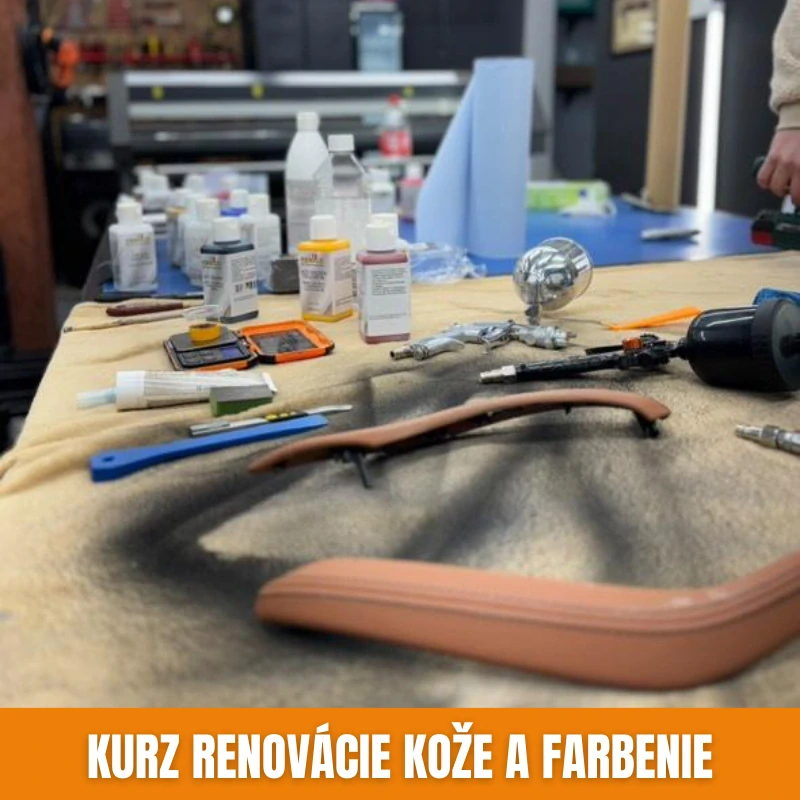 Kurz renovácie kože a farbenie