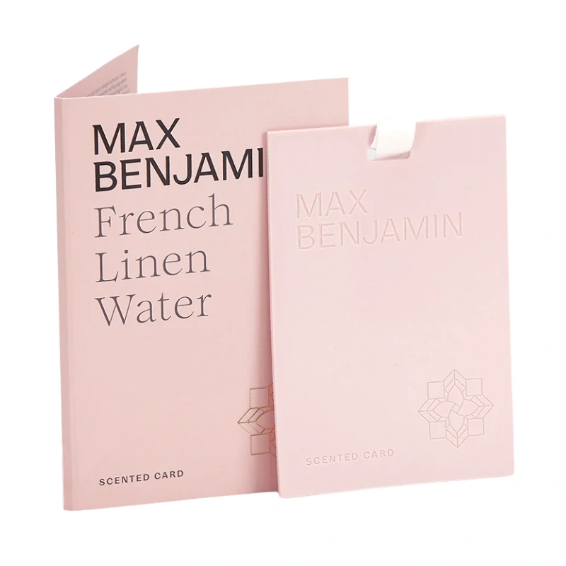 MAX BENJAMIN Classic French Linen Water - vonná karta