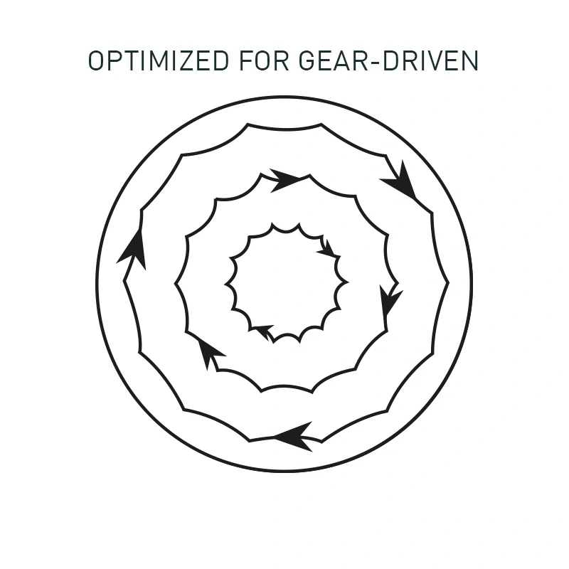 RUPES Coarse Mille Pad Blue - 165mm