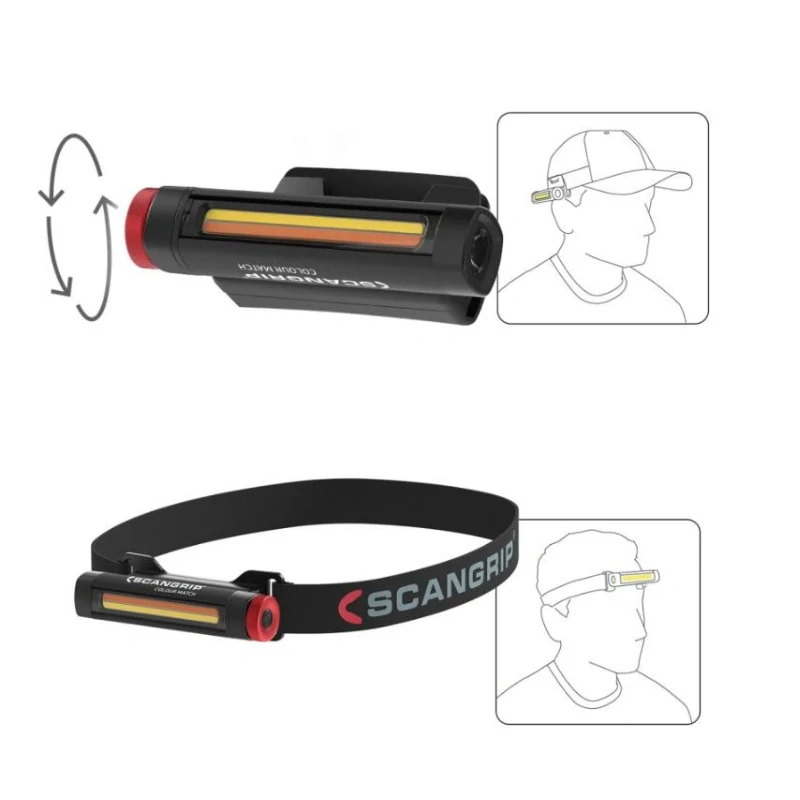 SCANGRIP Unimatch - detailingová čelovka