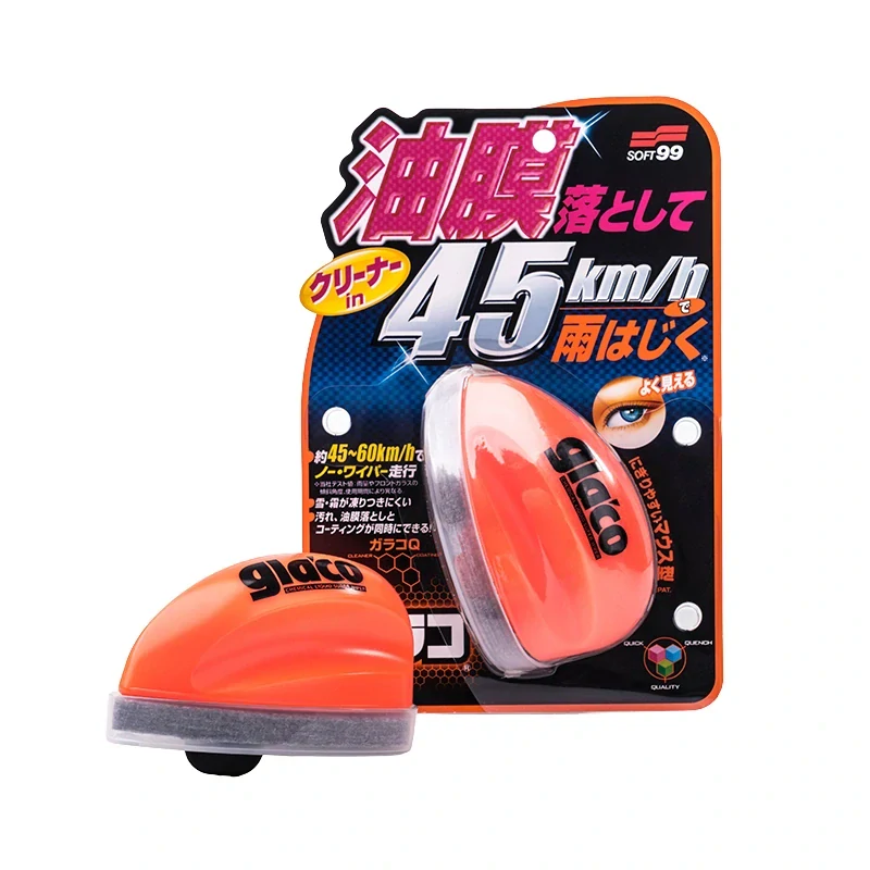 SOFT99 Glaco Q + Glaco Glass Compound Roll On