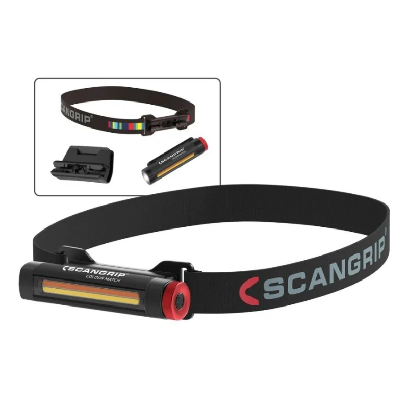 SCANGRIP Unimatch - detailingová čelovka