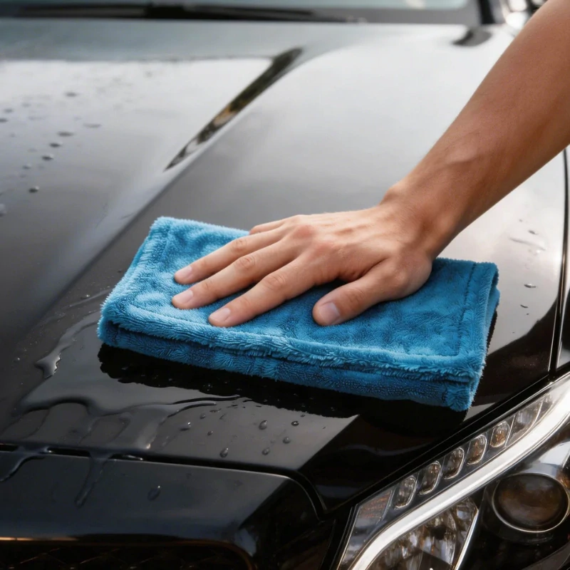 Water Magnet Drying Towel Turquoise - sušiaci uterák