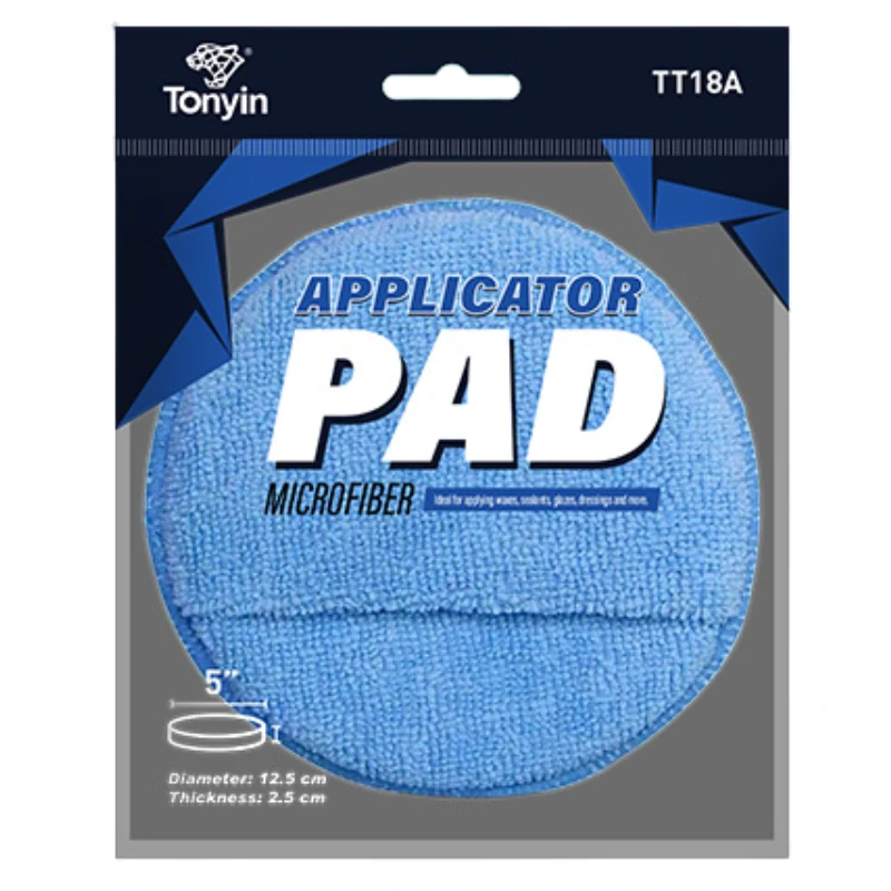 TONYIN Microfiber Applicator Blue 13cm - mikrovláknový aplikátor