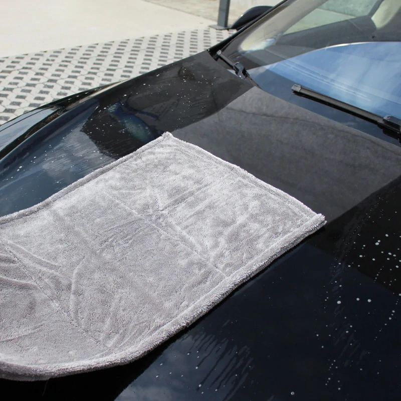 Water Magnet Drying Towel Grey - 60x100 cm