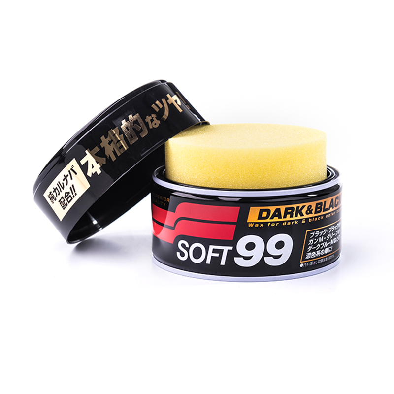 SOFT99 Dark & Black Wax 300g - tuhý vosk