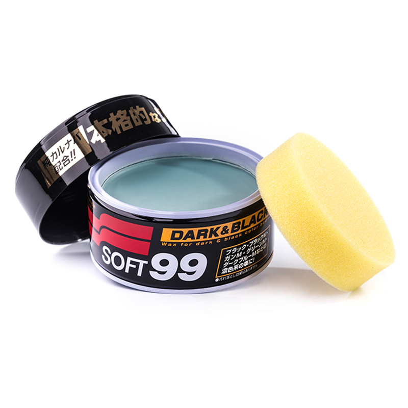 SOFT99 Dark & Black Wax 300g - tuhý vosk