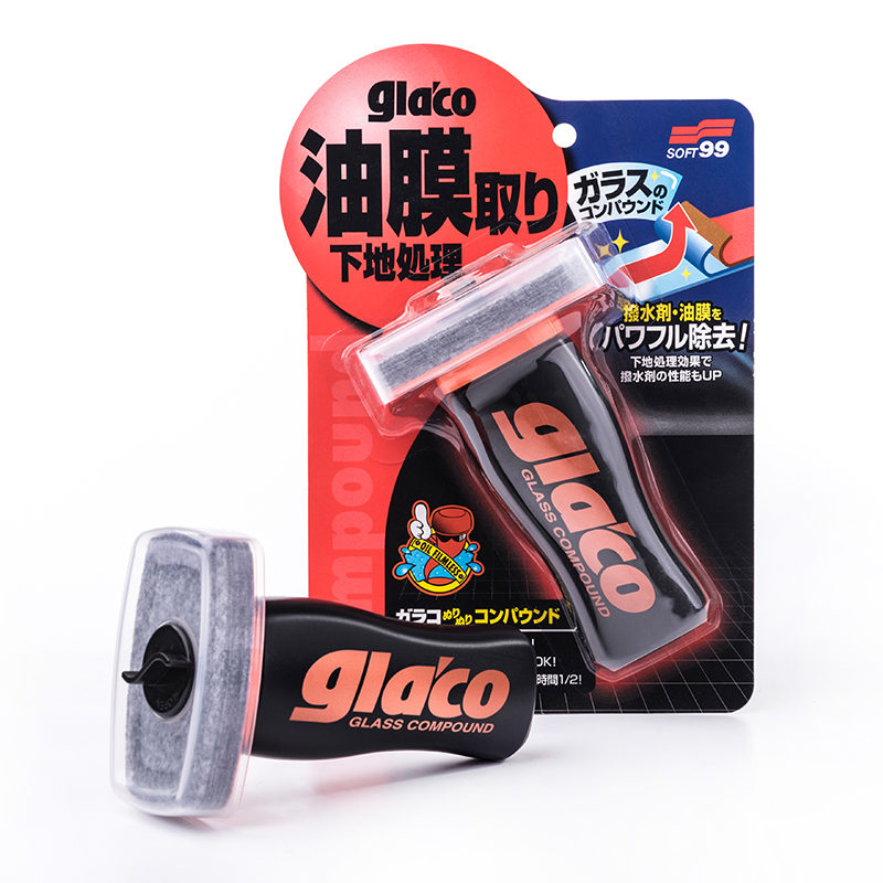 SOFT99 Glaco Glass Compound Roll On 100ml - leštenka