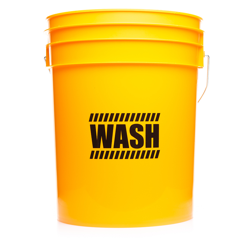 WORK STUFF Bucket Yellow Wash - vedro