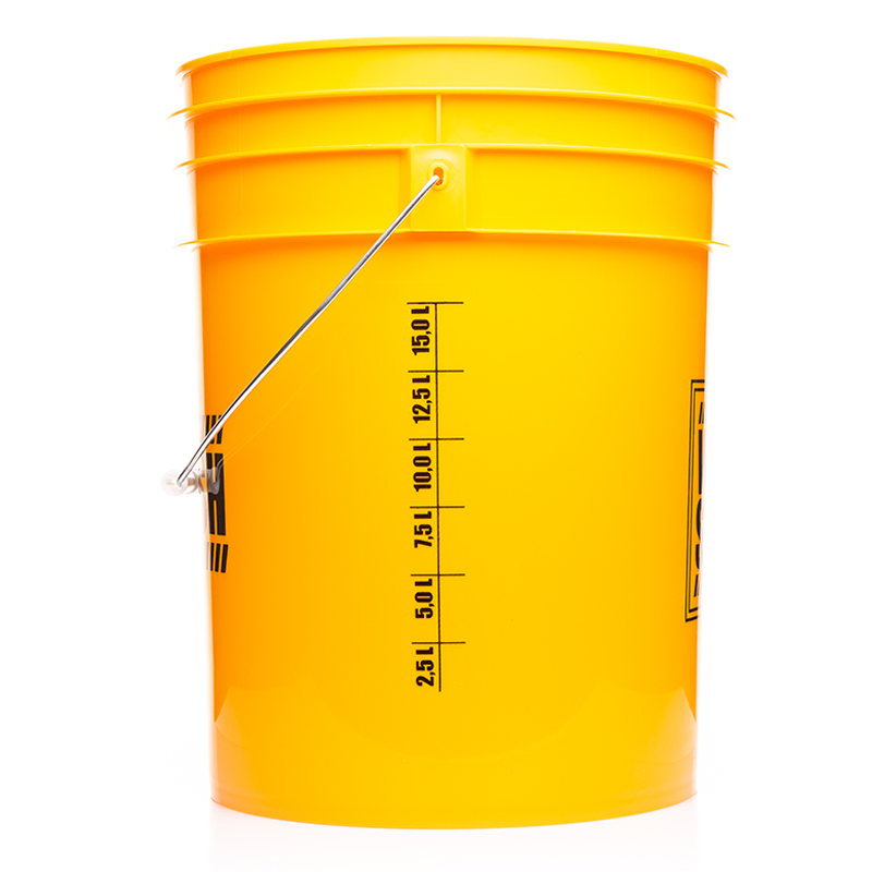 WORK STUFF Bucket Yellow Wash - vedro