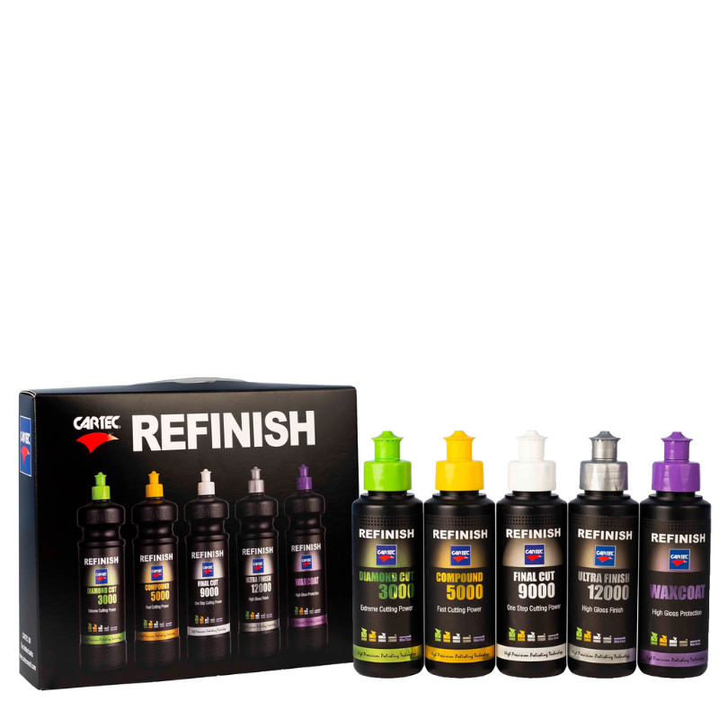 CARTEC Refinish Starter Kit - sada leštiacich pást