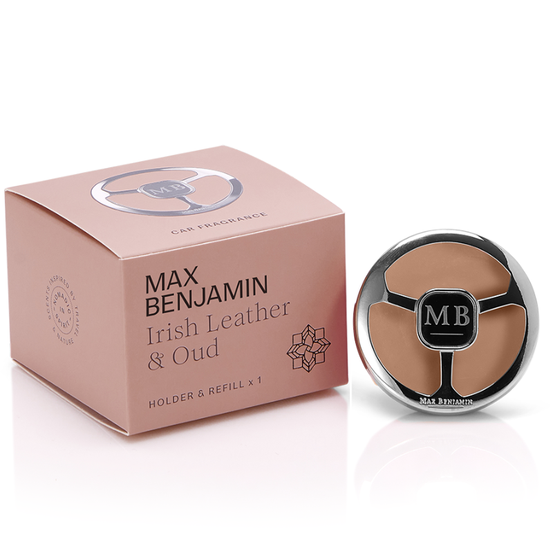 MAX BENJAMIN Diffuser Irish Leather & Oud - vonný difúzor