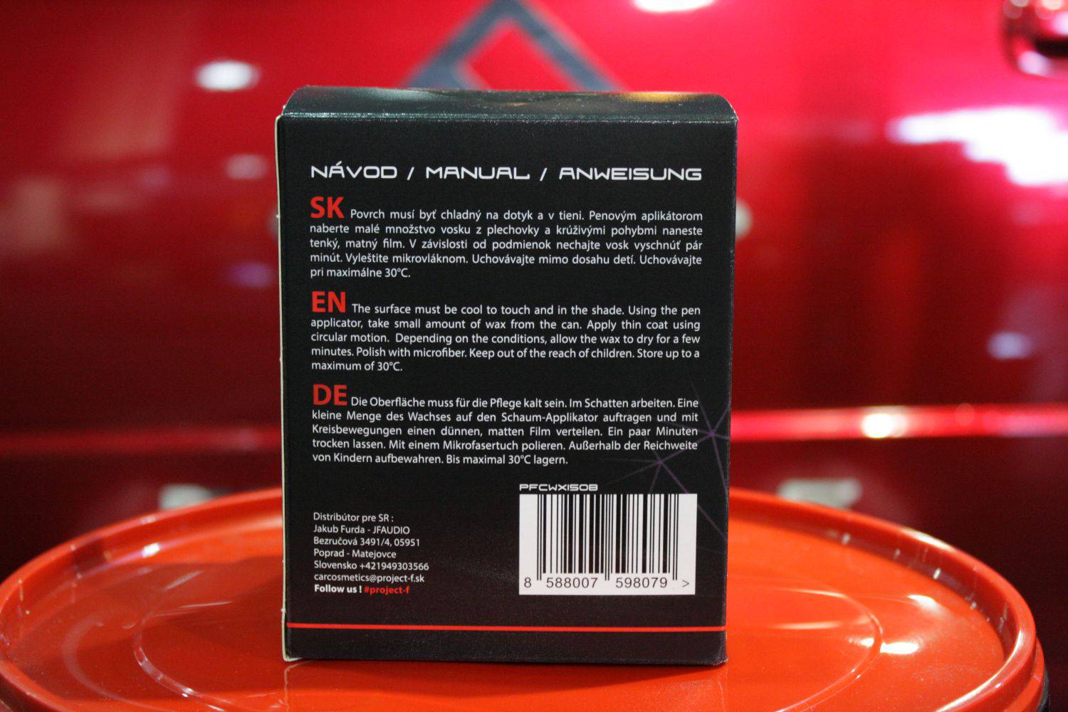 PROJECT F Waxxtreem - tuhý vosk