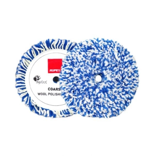 RUPES Twisted Wool Pad Blue - 180mm