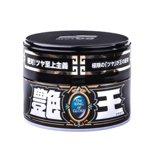 SOFT99 The King Of Gloss Dark 300g - tuhý vosk