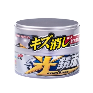 SOFT99 New Scratch Clear Wax Light 200g - tuhý vosk