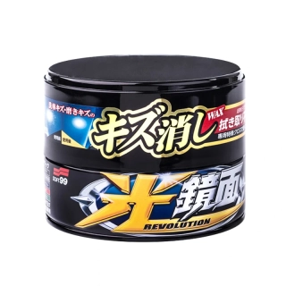SOFT99 New Scratch Clear Wax Dark 200g - tuhý vosk
