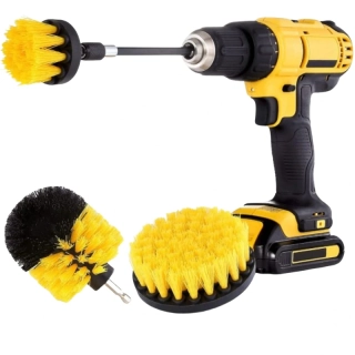 TONYIN Drill Brush Set YELLOW MEDIUM - kartáče do vŕtačky
