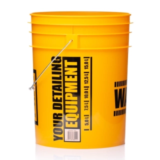 WORK STUFF Bucket Yellow Wash - vedro