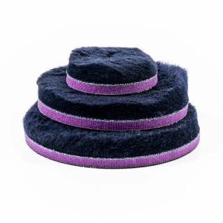 ZVIZZER Doodle Woolpad Standart Black - rotačný vlnený pad