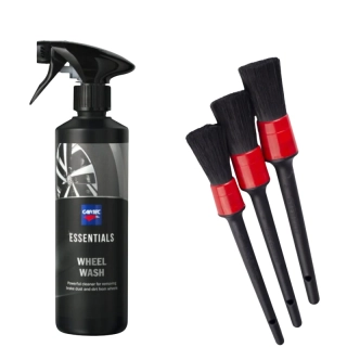 AKCIOVÝ Set Wheel Wash + Detailing Brush Set