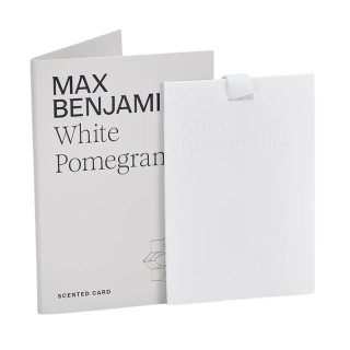 MAX BENJAMIN Classic White Pomegranate - vonná karta