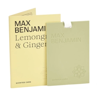 MAX BENJAMIN Classic Lemongrass & Ginger - vonná karta