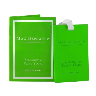 MAX BENJAMIN Bergamot & Ylang Ylang - vonná karta