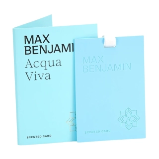 MAX BENJAMIN Acqua Viva - vonná karta
