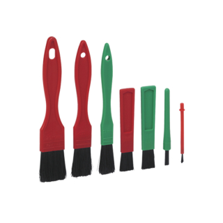 VIKAN Set Of Detail Brushes 7ks - sada plochých štetcov