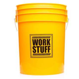 WORK STUFF Bucket Yellow Wash - vedro