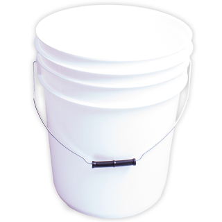 Wash Bucket 20 Liter WHITE - detailingové vedro