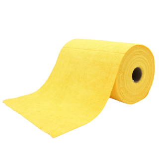 Tricot Roll Yellow 30x30cm / 75ks - mikrovláknové utierky v rolke