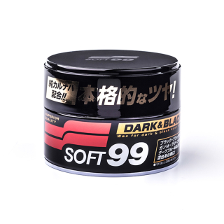 SOFT99 Dark & Black Wax 300g - tuhý vosk