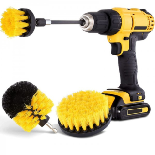 TONYIN Drill Brush Set YELLOW MEDIUM - kartáče do vŕtačky