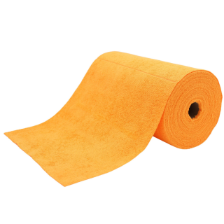 Tricot Roll Orange 30x30cm / 75ks - mikrovláknové utierky v rolke
