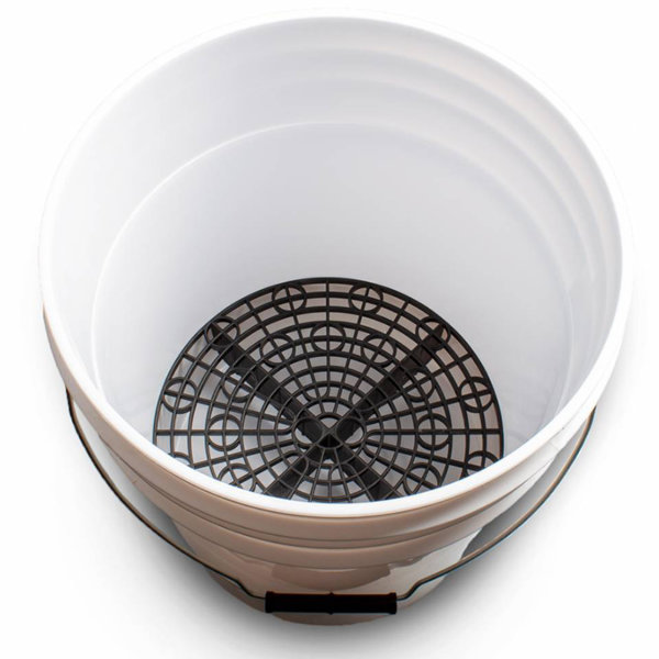 Set Wash Bucket + Filter WHITE